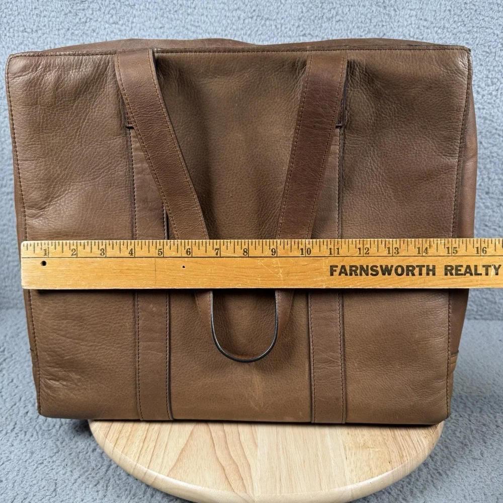 Moore & Giles‎ for Netjets Massie Duffel Bag Leather Weekender Travel Tote